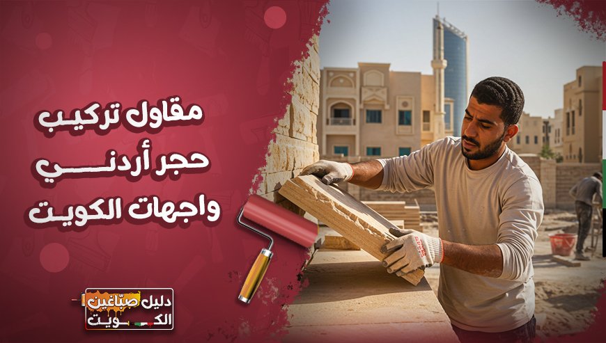 مقاول-تركيب-حجر-أردني-واجهات-الكويت