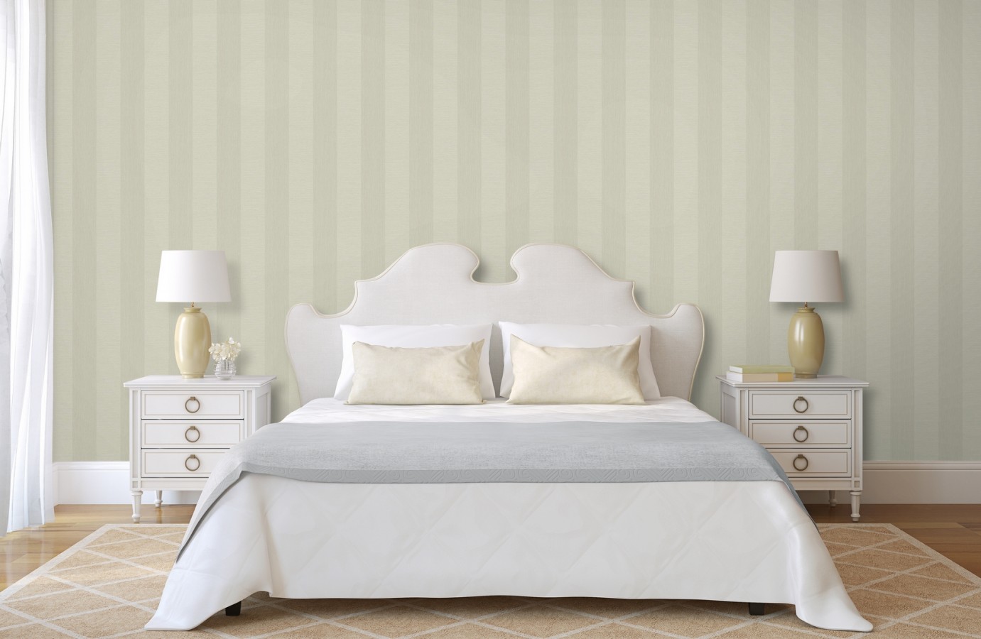 معلم تركيب ورق جدران غرف نوم بالكويت