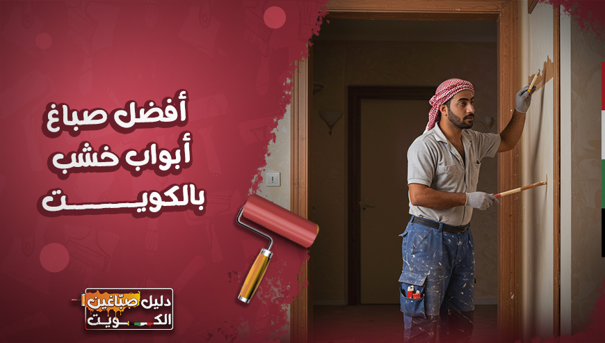 صباغ الخشب: 97689778⁩ اشطر صباغ ابواب خشب بالكويت