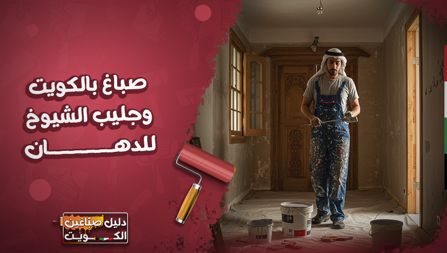 صباغ بالكويت و جليب الشيوخ للدهان