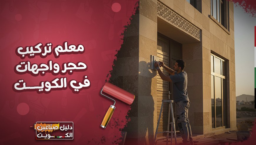 معلم تركيب حجر واجهات في الكويت | ارخص حجر للواجهات